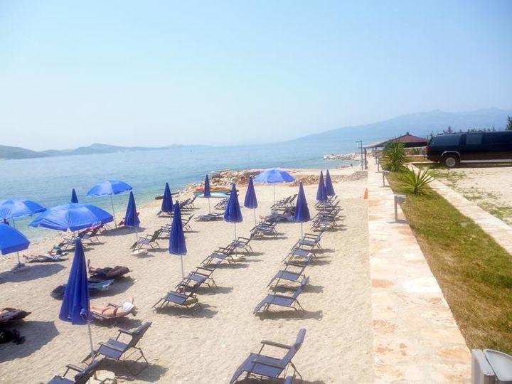 Holiday Apartment Alma Sarande Bagian luar foto